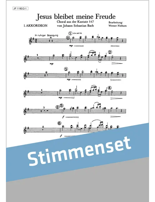 Festliche Musik (Satz 2) Jesus bleibet meine Freud